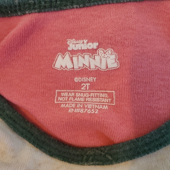 GUC Minnie Mouse Pajama Set 2T - Picture 3 of 3